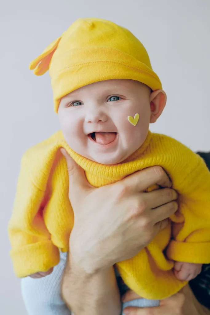 Baby in Yellow